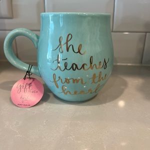 NEW She teaches from the heart mug